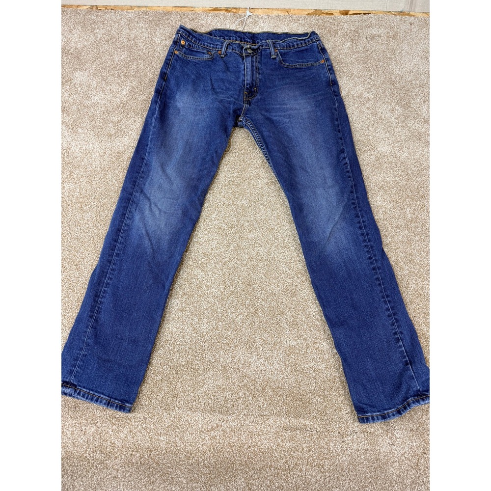 Levis 511 Slim Fit Jeans Mens 36x32 Blue Medium Wash Denim Streetwear Slim‎ Fit